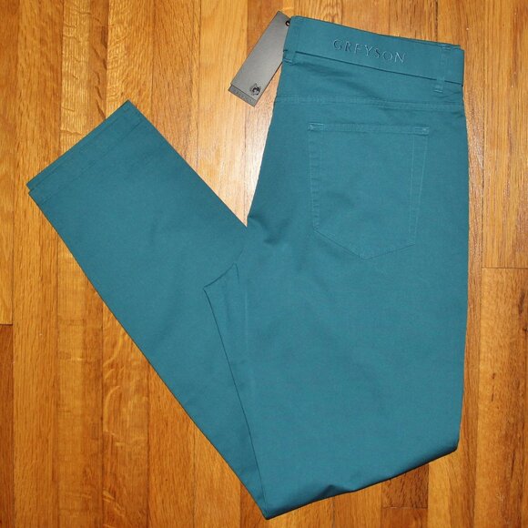 Greyson Amagansett 5 Pocket Golf Trousers Pants Mens 34x32 Fiddle - Picture 1 of 7